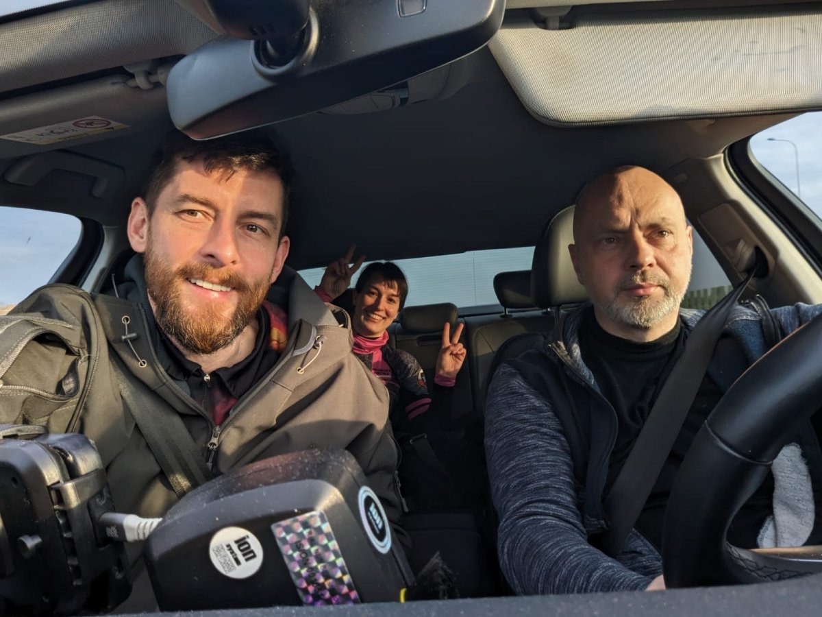 Fot.2 W drodze na Big One.